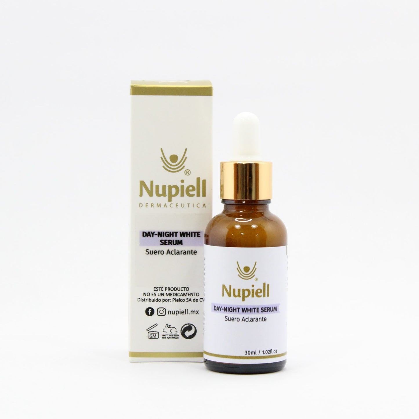 DAY-NIGHT WHITE SERUM 30ML - Suero Aclarante