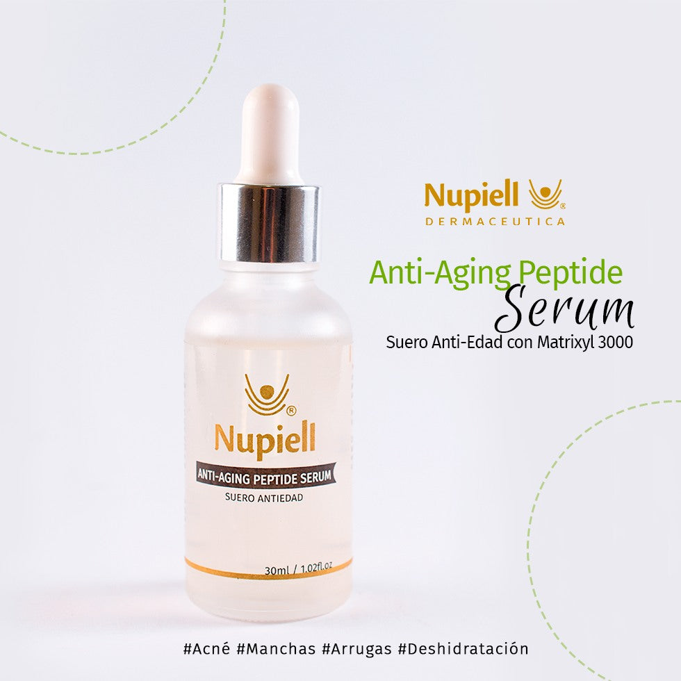 ANTI-AGING PEPTIDE SERUM 30ML - Suero Antiedad con Peptidos