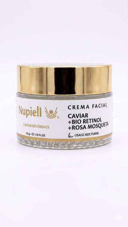 Crema Facial Caviar + Bio Retinol + Rosa Mosqueta [Caviar Révérence] 50gr