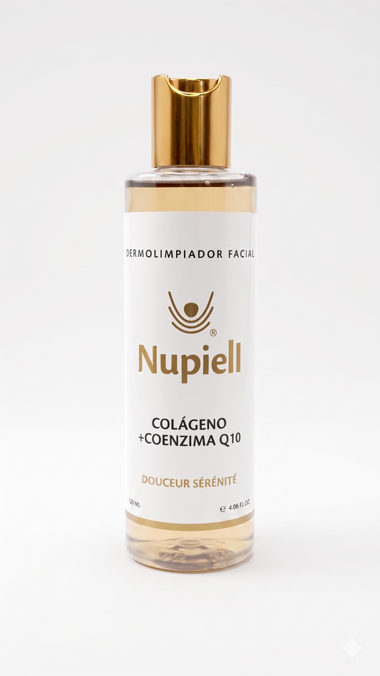 Dermolimpiador Facial Colágeno + Coenzima Q10 [Douceur Sérénité] 120ml