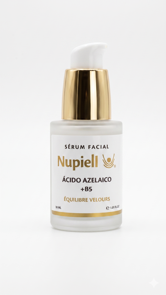 Sérum Facial Ácido Azelaico + Niacinamida + B5 [Équilibre Velours] 30ml