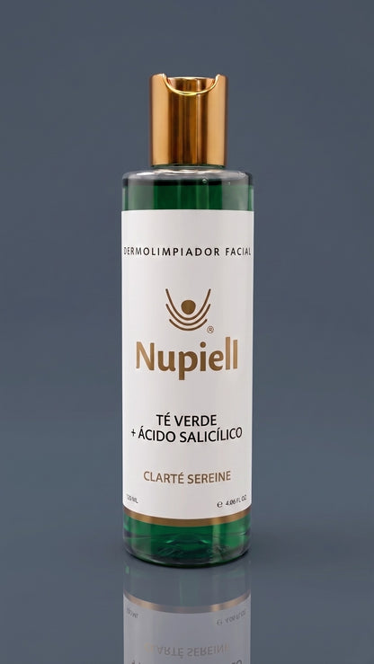 Dermolimpiador Facial Té Verde + Ácido Salicílico [Clarté Sereine] 120ml